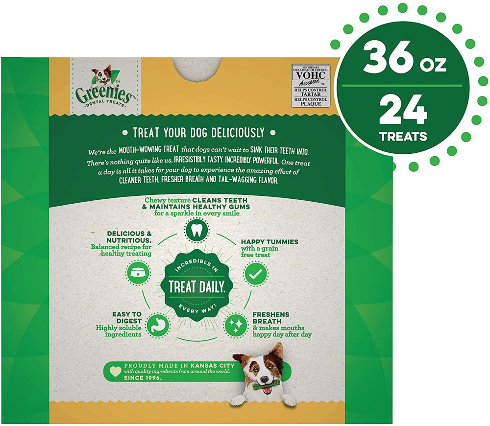 Greenies Large Grain Free Dental Dog Chews