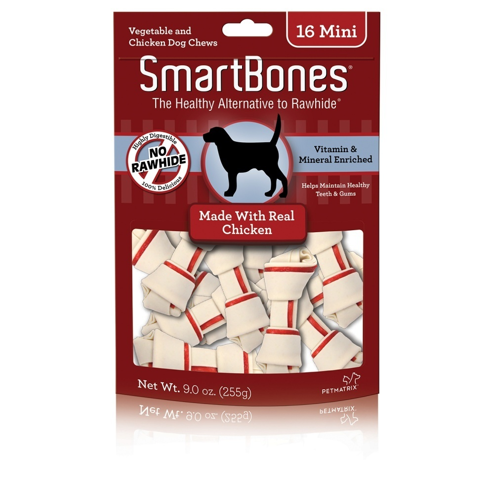 SmartBones Rawhide-Free Chicken Dog Treats