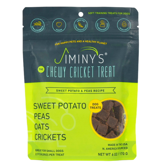 Jiminy's Sweet Potato & Peas Soft & Chewy Treats