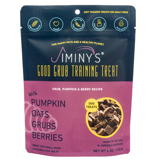 Jiminy's Pumpkin, Berry & Grub Soft & Chewy Treats