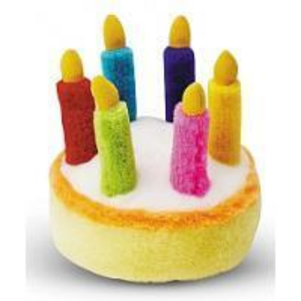 MultiPet Birthday Cake Dog Toy