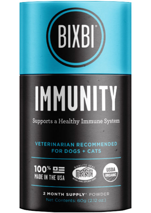 Bixbi Organic Pet Superfood IMMUNITY Premium Supplement For Dogs and Cats