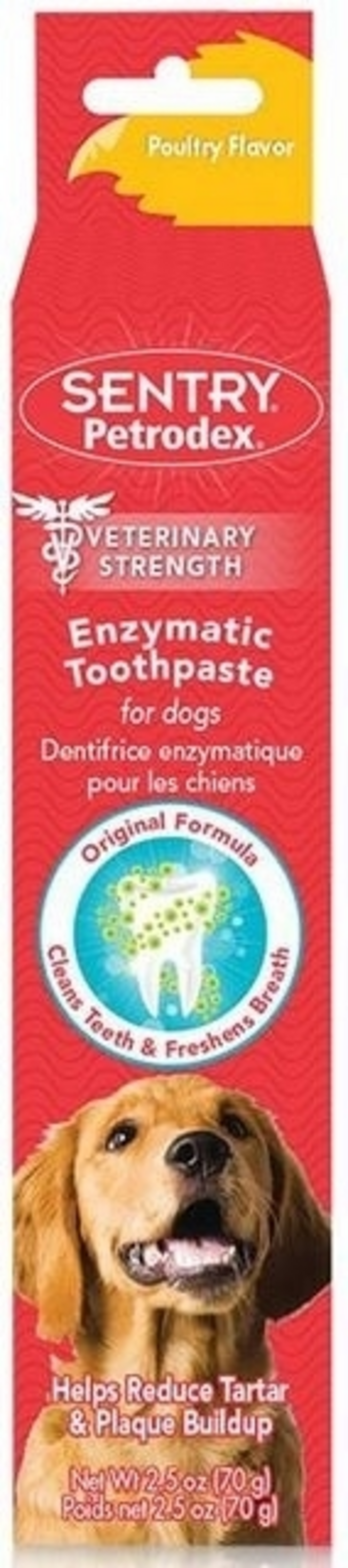 SENTRY Petrodex Veterinary Strength Enzymatic Poultry Flavor Toothpaste for Dogs