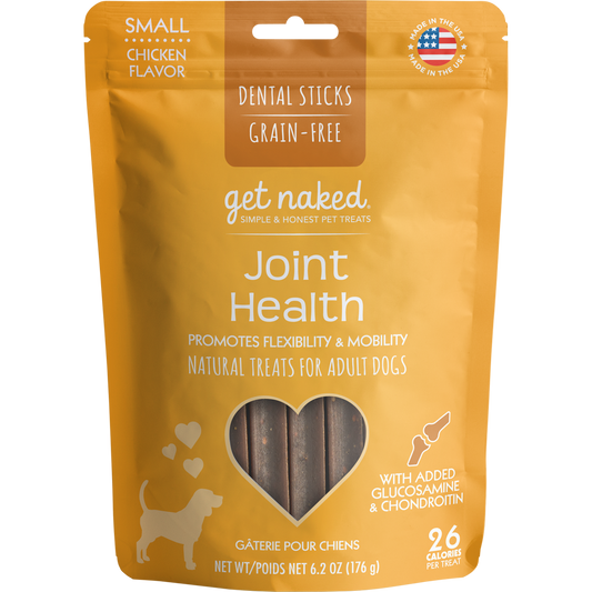 N-Bone Get Naked Grain Free Joint Health Dental Chew Dog Treats