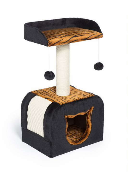 Prevue Tiger Hideaway Cat Tree