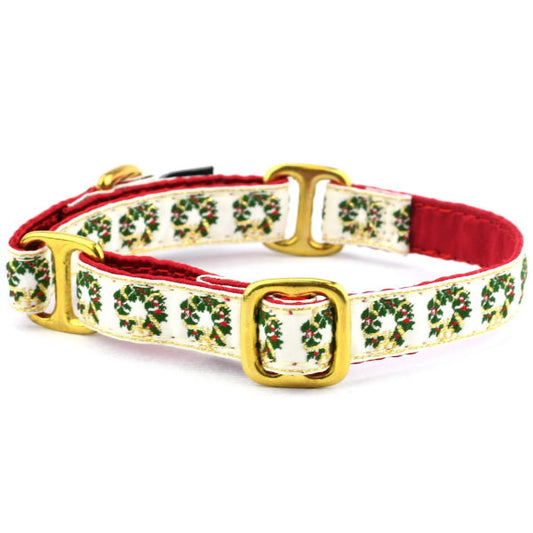 5/8″ Wreaths – Limited Martingale Dog Collar