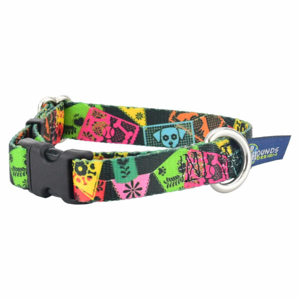 Paper Flags Dog Collar – EarthStyle