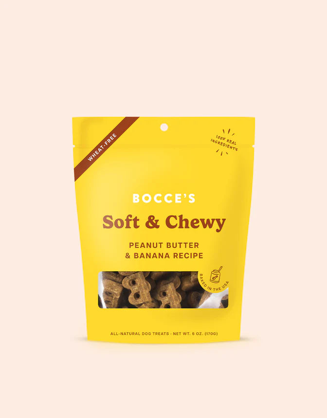 Bocce's PB & Banana Soft & Chewy Treats