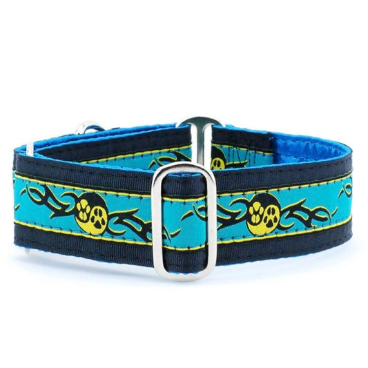 Paw Yang Teal Martingale Dog Collar