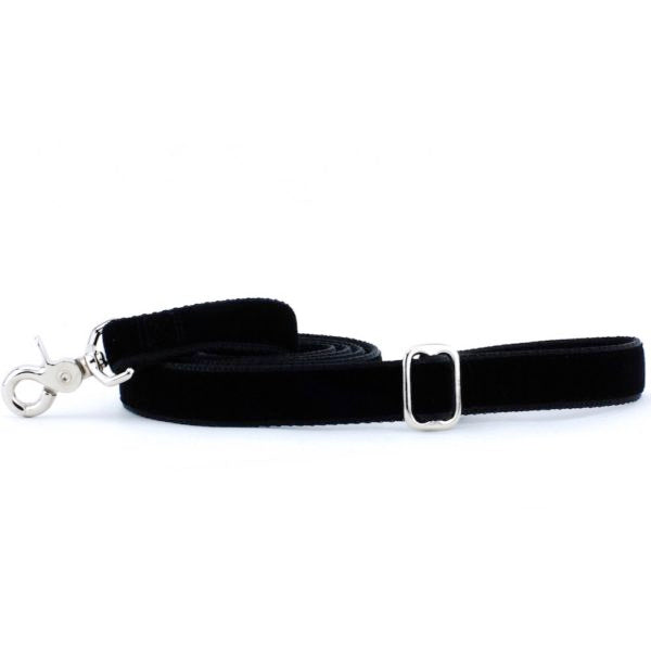 Black Velvet Dog Leash