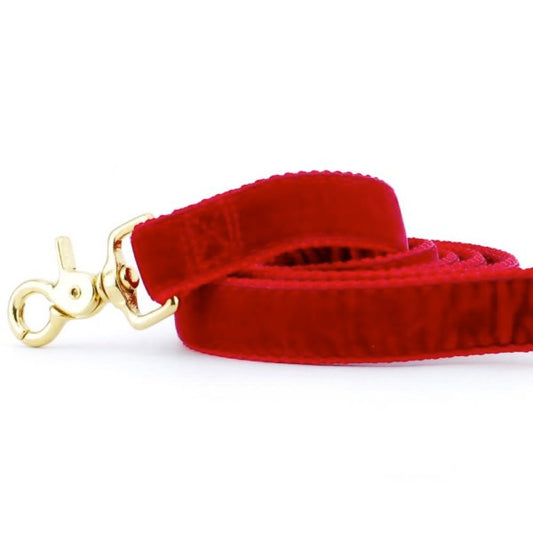 Red Velvet Dog Leash