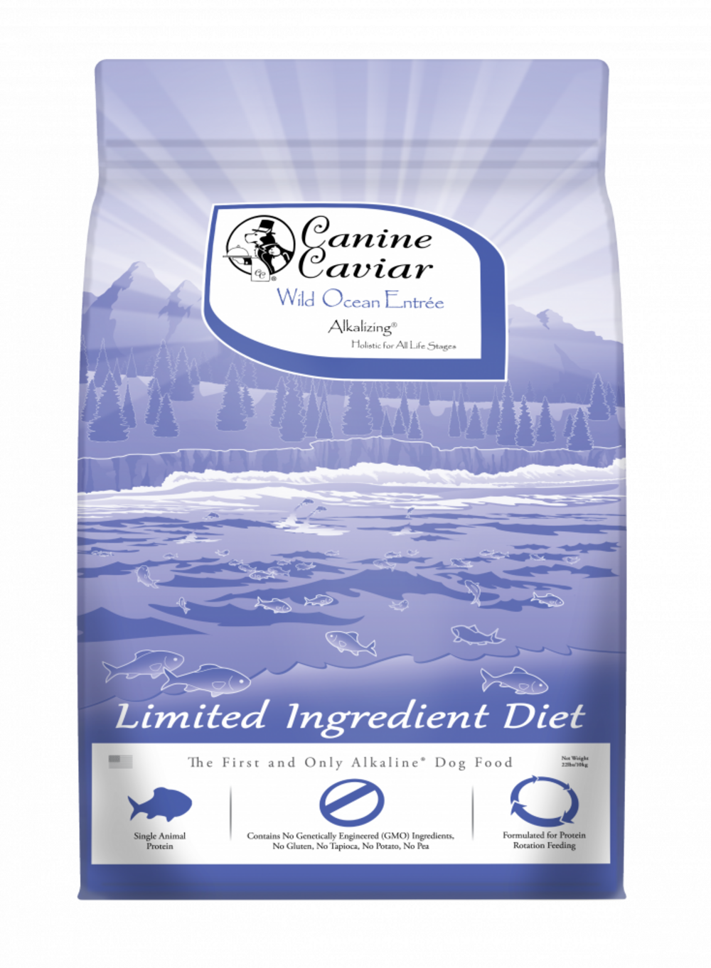 Canine Caviar Wild Ocean Holistic Grain Free Entree Dry Dog Food