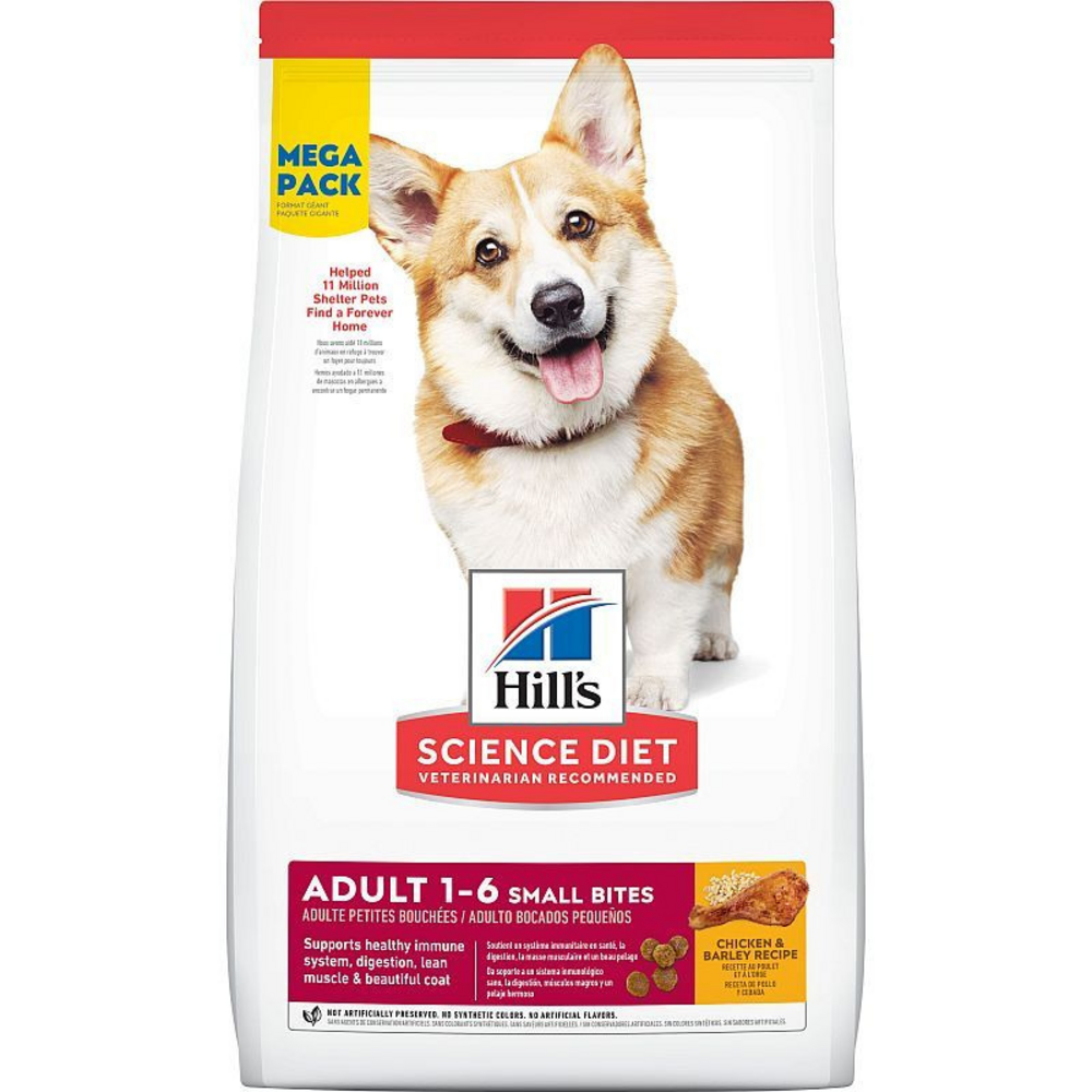 Hill's Science Diet Adult Small Bites Chicken & Barley Recipe Dry Dog Food