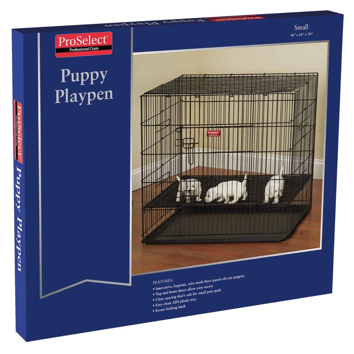 PS Puppy PlayPen w/Plastic Pan