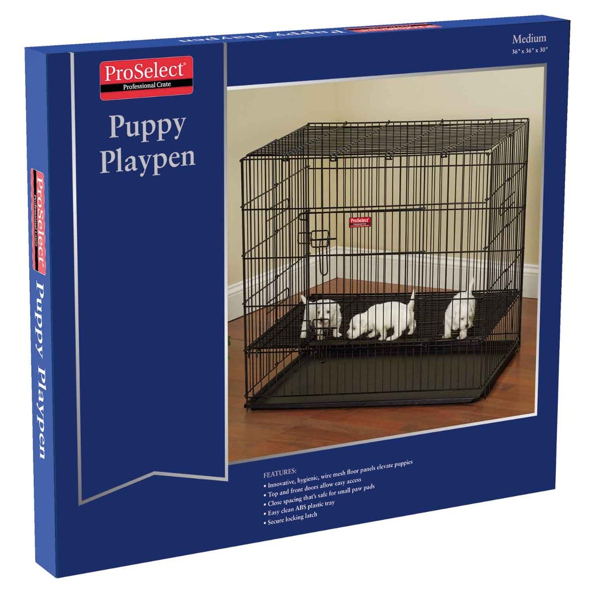 PS Puppy PlayPen w/Plastic Pan