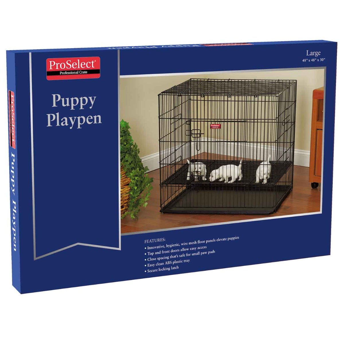 PS Puppy PlayPen w/Plastic Pan